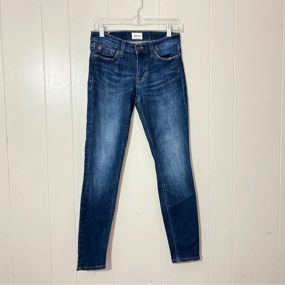 Hudson Krista Ankle Super Skinny Blue Size 25